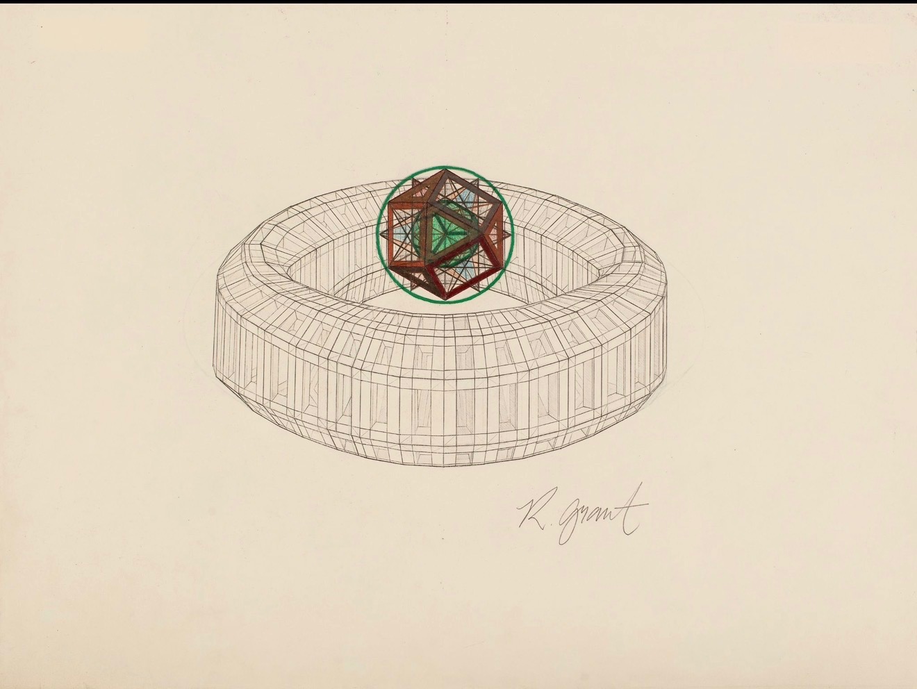 Cosmic Toroidal Grid — Robert Edward Grant
