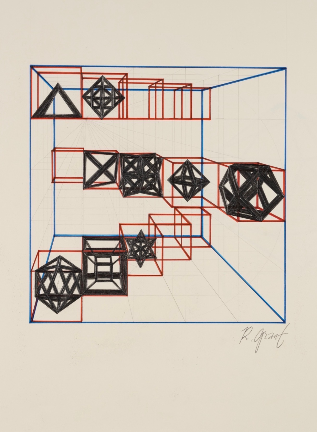 Geometric Forms in Perspective — Robert Edward Grant