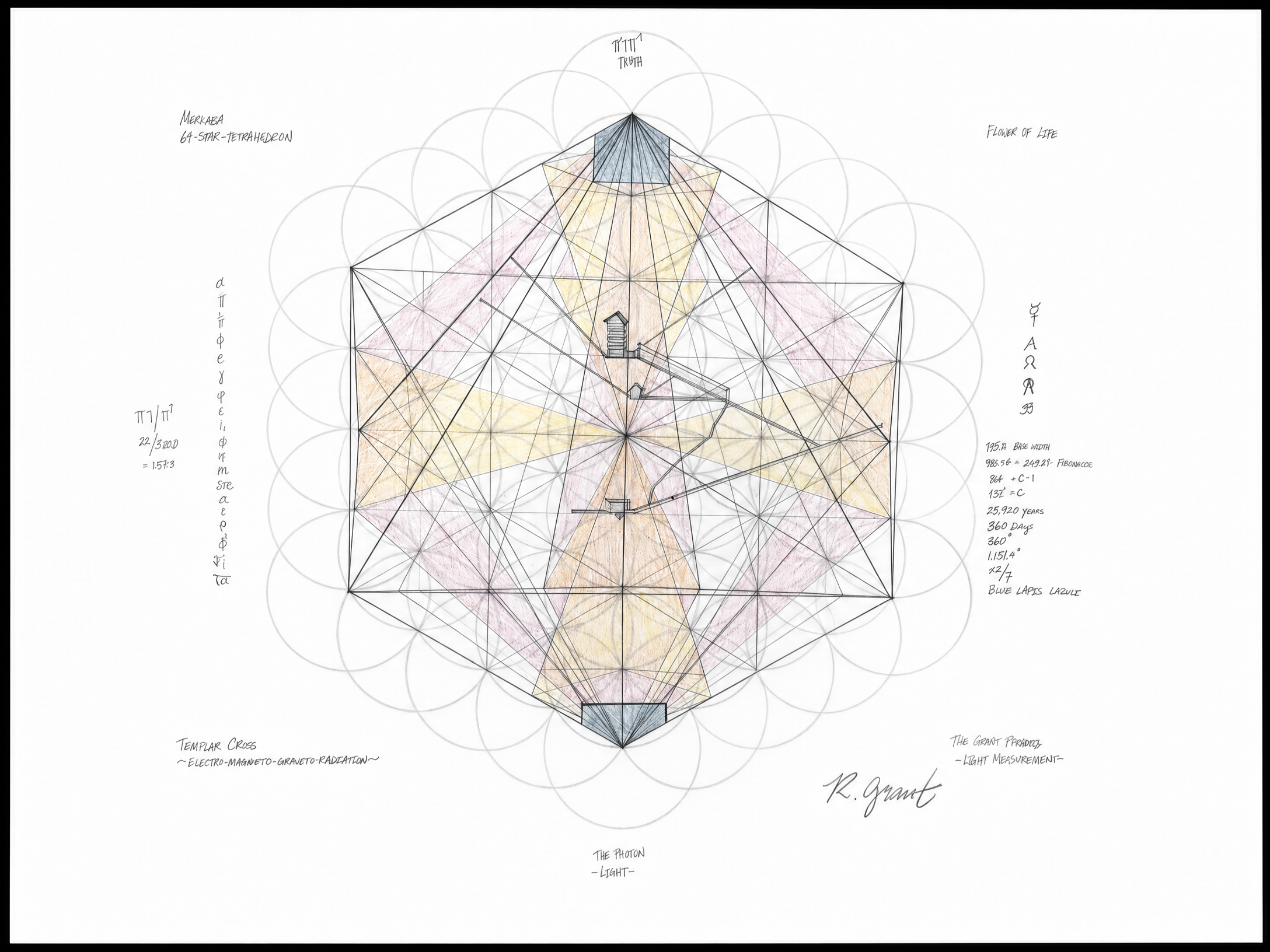 Merkaba: 64-Star-Tetrahedron — Robert Edward Grant
