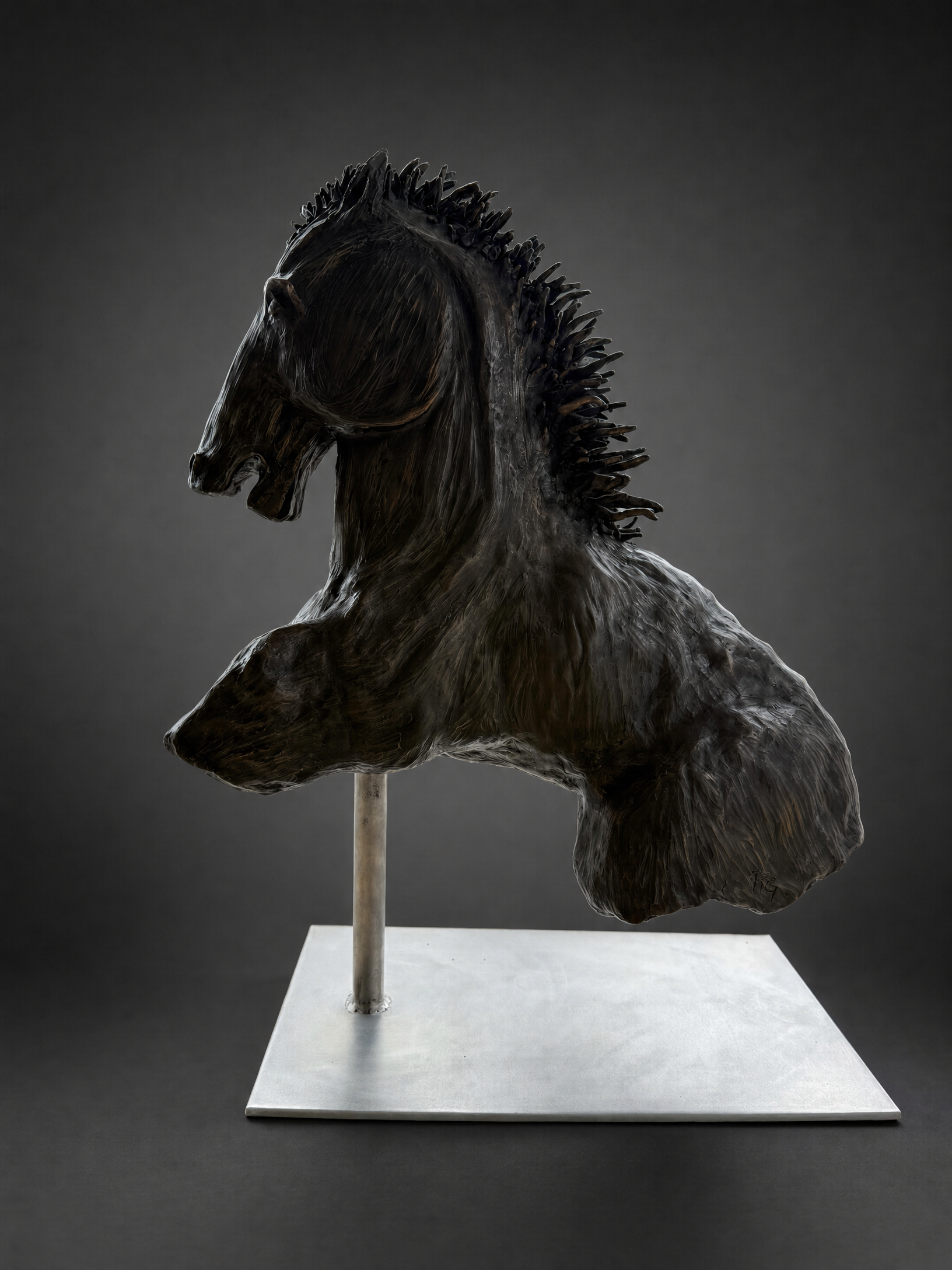 Equus — Bronze Horse Bust — Robert Edward Grant