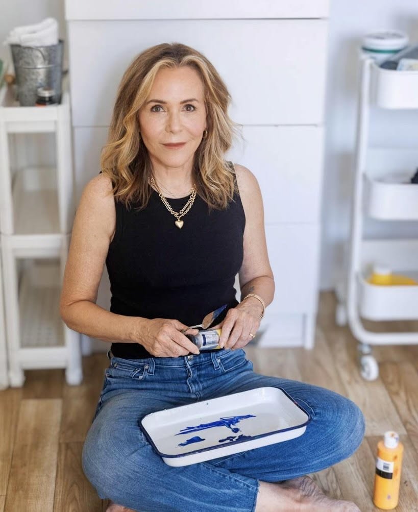 Denise di Novi in her studio