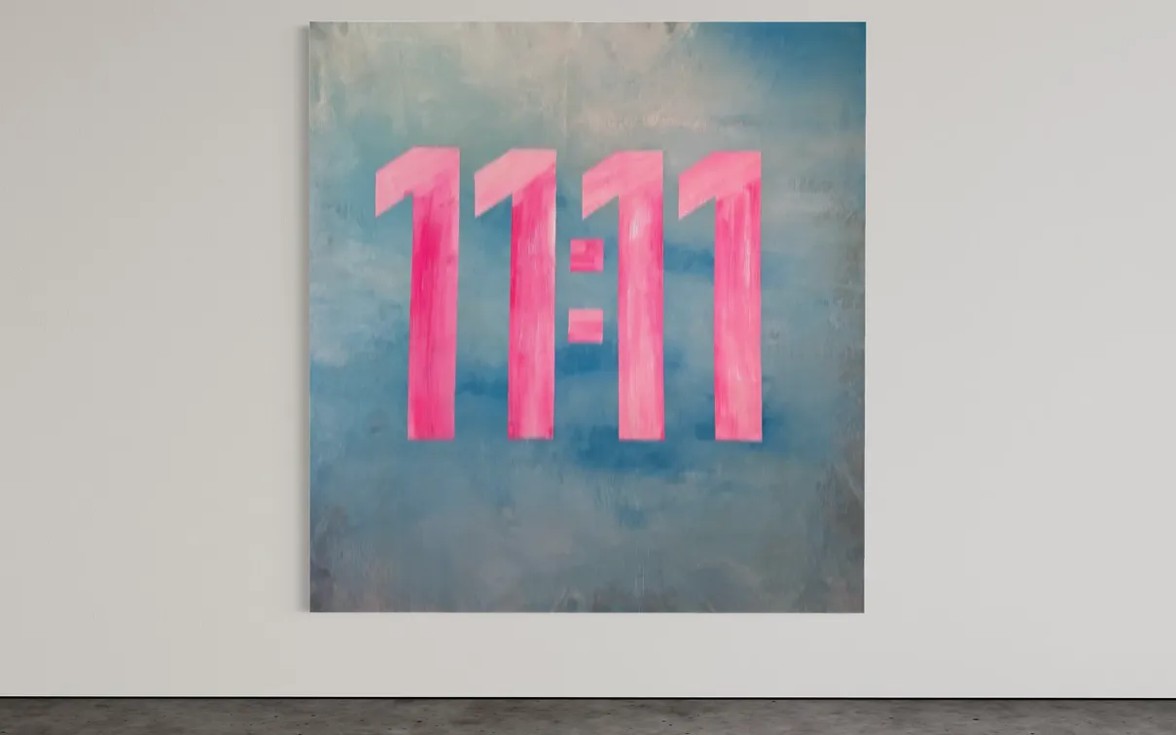 11:11 — 66 by 62 inch painting by M. Croul