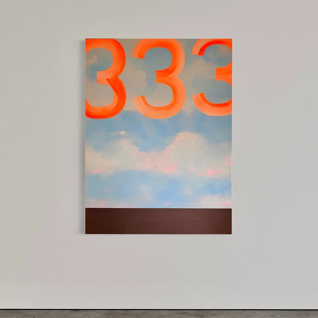 333 — 48 by 36 inch painting by M. Croul