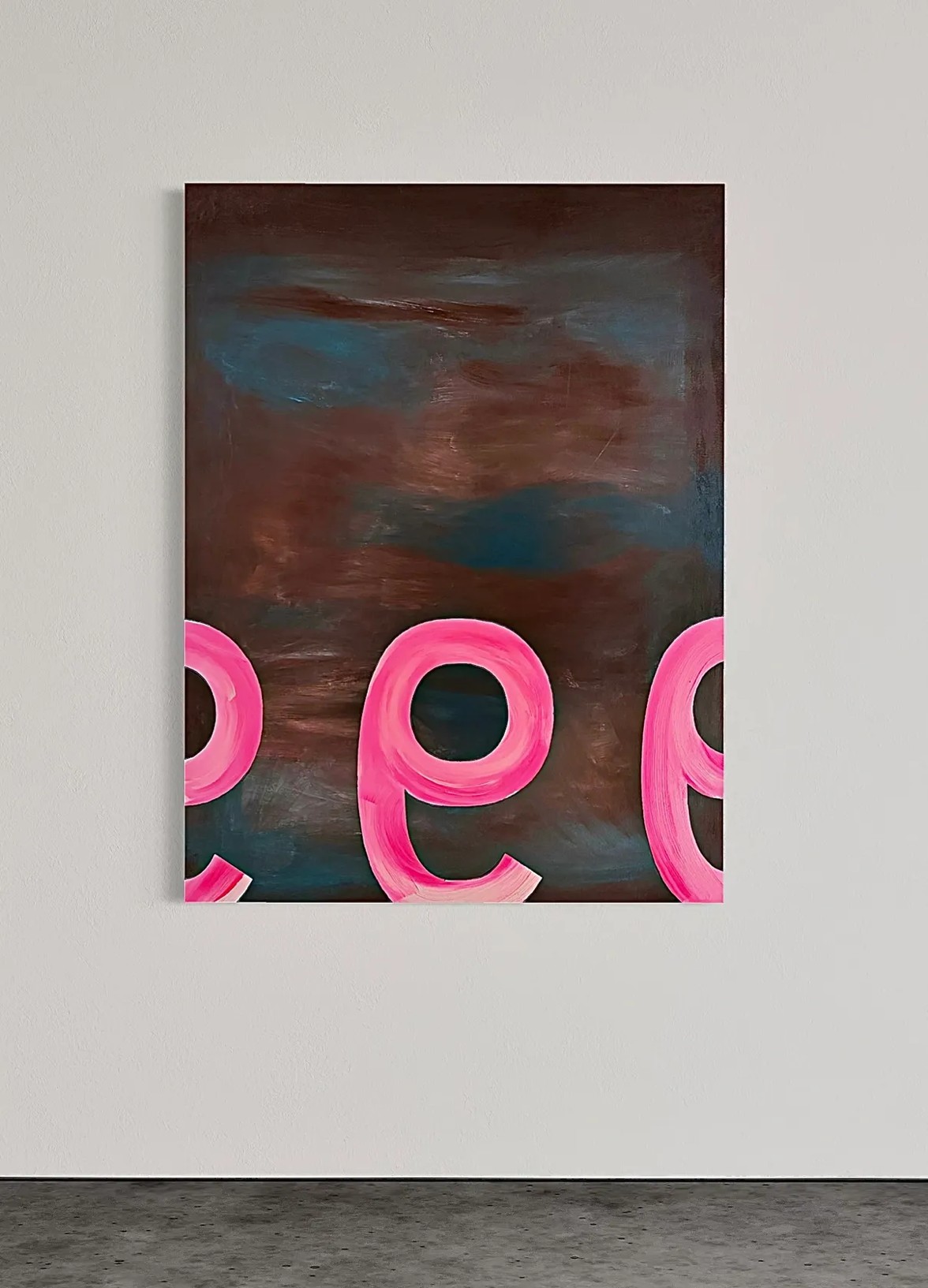 999 Mirror — oil and acrylic painting by M. Croul
