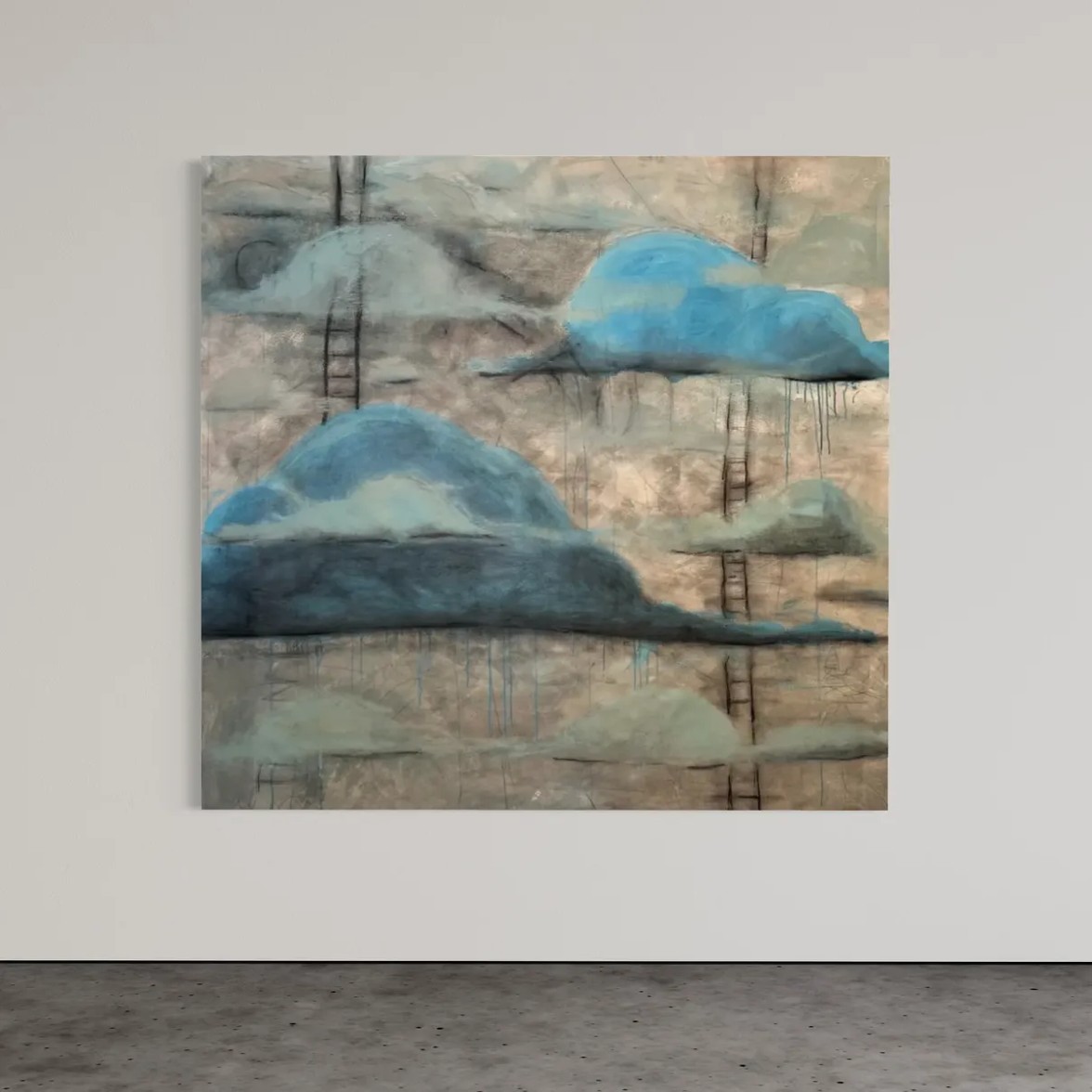 Gratitude — mixed-media painting by M. Croul