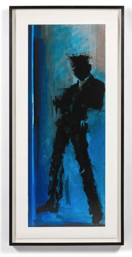 Standing Shadow, Blue — Richard Hambleton — The Sphere Gallery