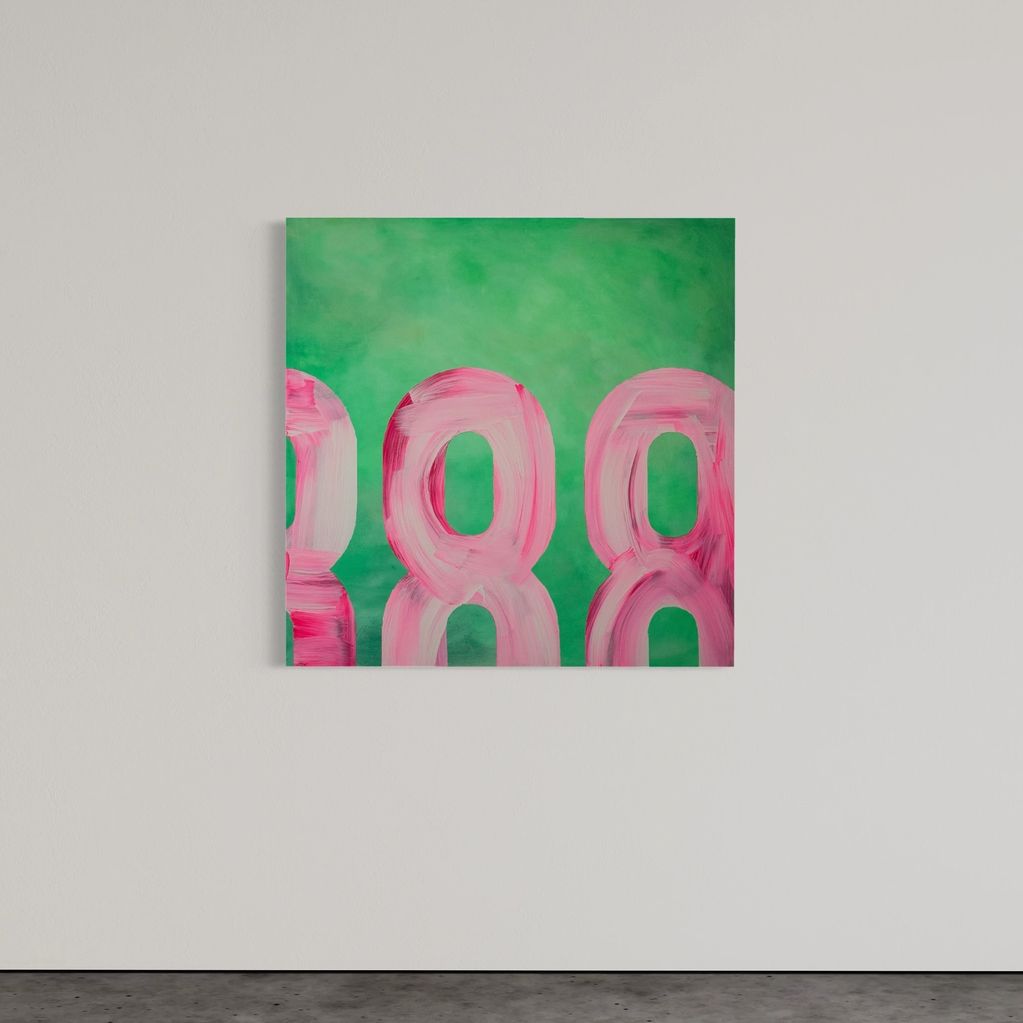 888 — oil and acrylic painting by M. Croul