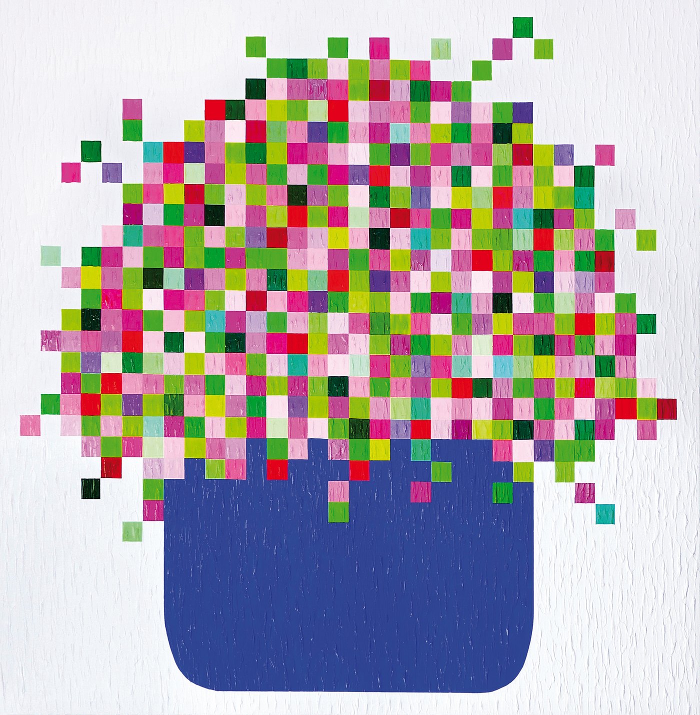Gysophila Paniculata, 2015, acrylic on canvas by Zhenya Xia