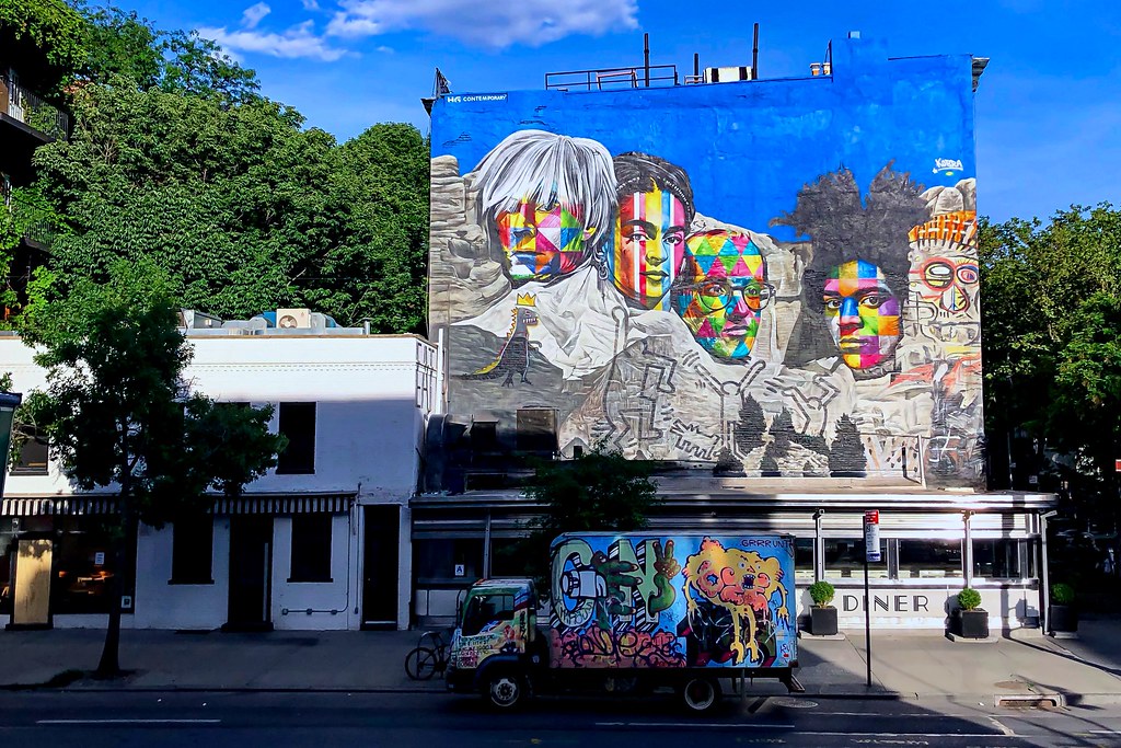 Chelsea mural detail view